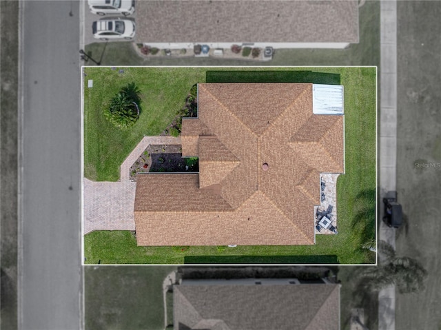 drone / aerial view