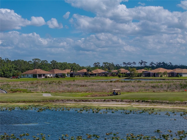 property view of water