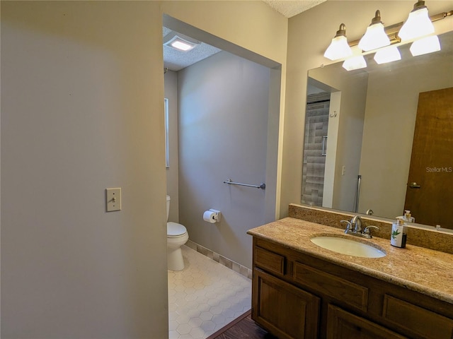 2761 Graniteridge Ct, Orange Park, FL 32065 - bathroom featuring toilet, vanity, and tile patterned floors
