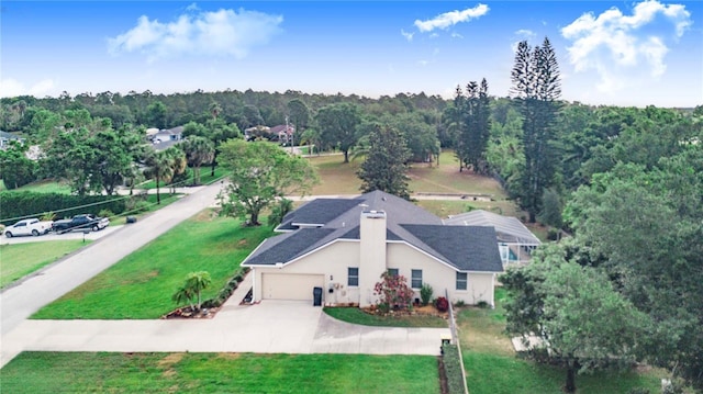 aerial view