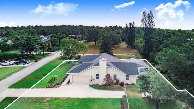 aerial view