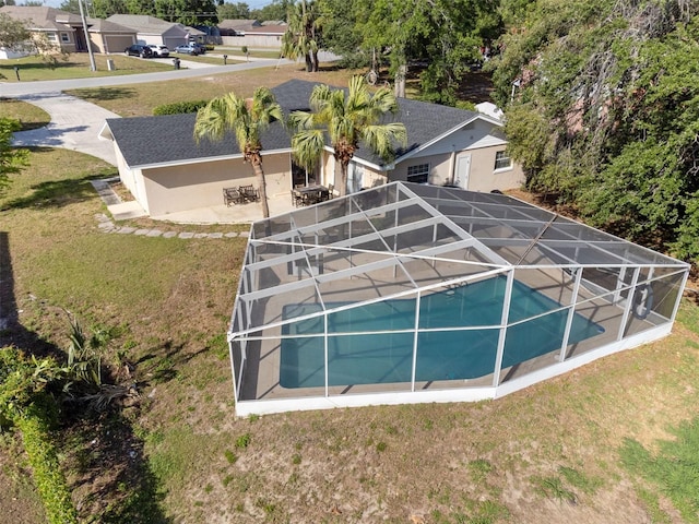 102 Lake Ring Dr, Winter Haven, FL 33884 - drone / aerial view featuring a residential view