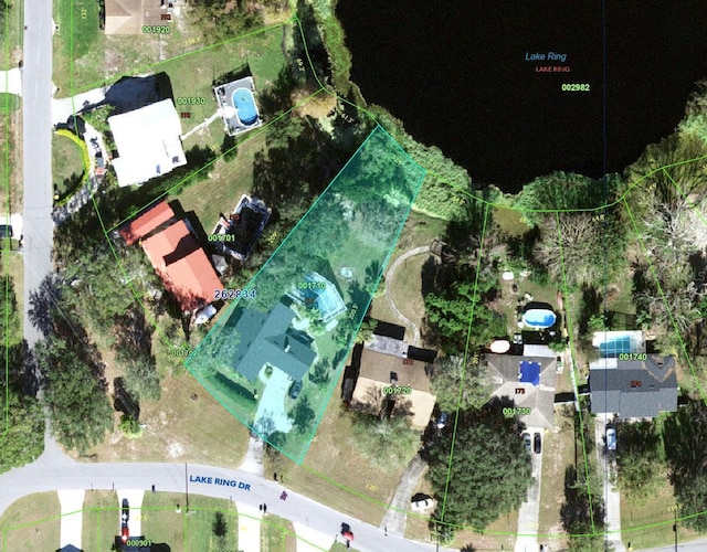 102 Lake Ring Dr, Winter Haven, FL 33884 - birds eye view of property