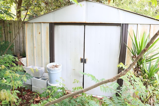 24391 NW 172nd Ave, High Springs, FL 32643 - view of shed featuring fence