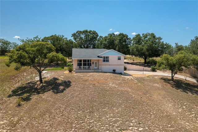 2390 Lake Easy Rd, Babson Park, FL 33827 - back of property featuring a porch