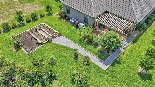 drone / aerial view