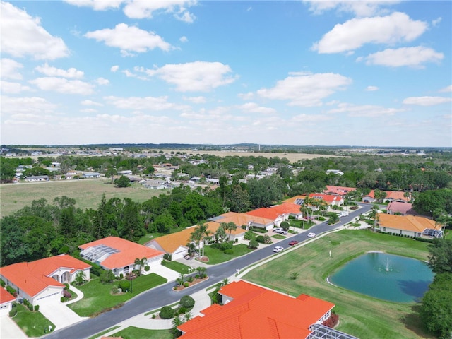 530 Greenway Dr, Lake Wales, FL 33898 - birds eye view of property featuring a water view and a residential view