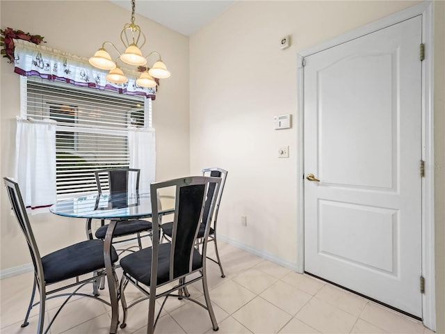 530 Greenway Dr, Lake Wales, FL 33898 - dining area with baseboards, a chandelier, and a healthy amount of sunlight