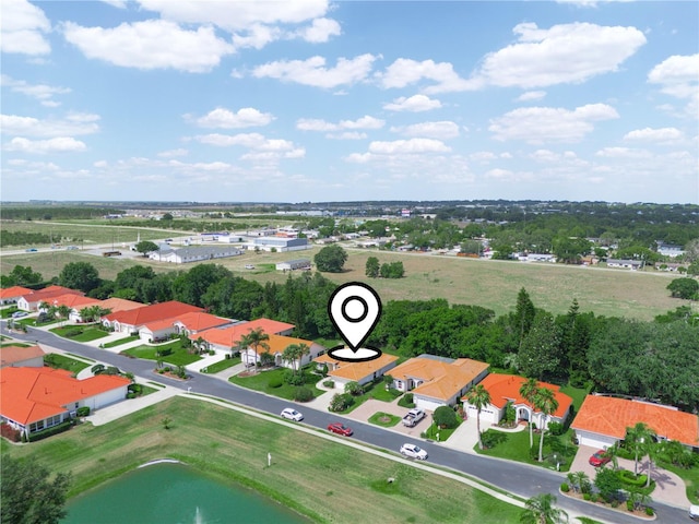 530 Greenway Dr, Lake Wales, FL 33898 - bird's eye view featuring a residential view