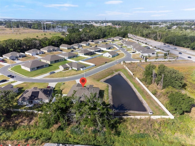 230 Cove At Eagle Lake Cir, Eagle Lake, FL 33839 - aerial overview of property's location with nearby suburban area and a large body of water