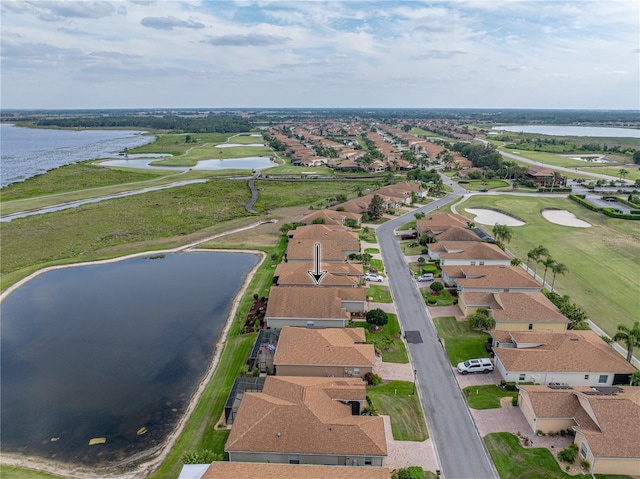 4081 Dunmore Dr, Lake Wales, FL 33859 - aerial overview of property's location featuring a nearby body of water and nearby suburban area