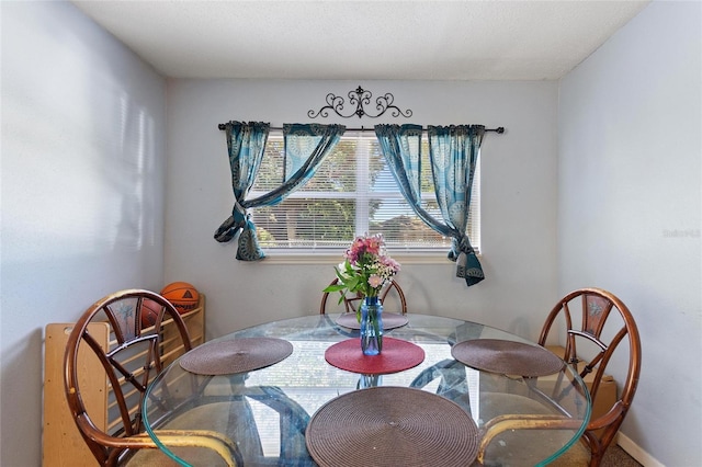 dining room featuring baseboards