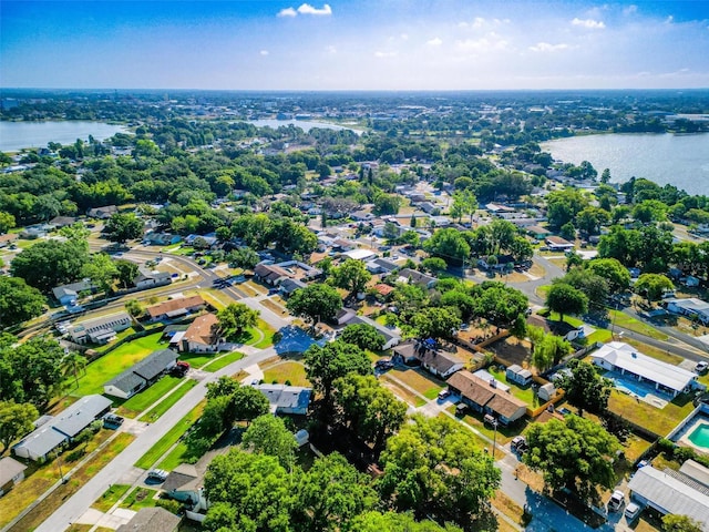 1371 Sheridan St SW, Winter Haven, FL 33880 - aerial view featuring a water view and a residential view