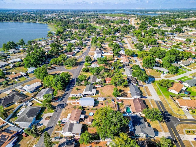 1371 Sheridan St SW, Winter Haven, FL 33880 - bird's eye view with a residential view and a water view