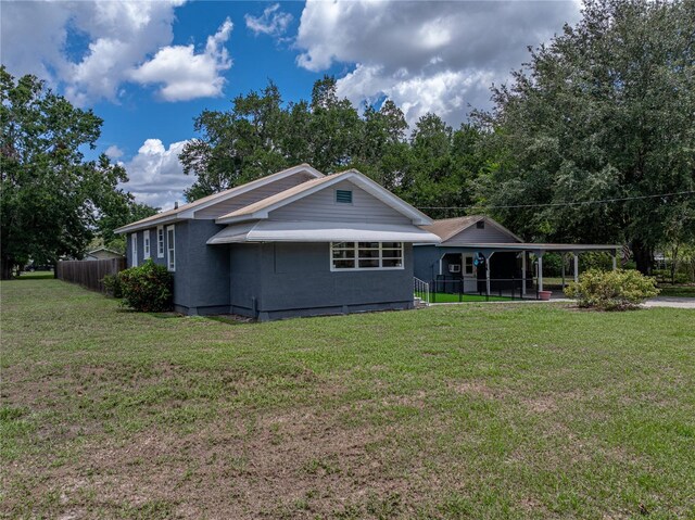 803 7th St NE, Fort Meade, FL 33841 - view of back of property
