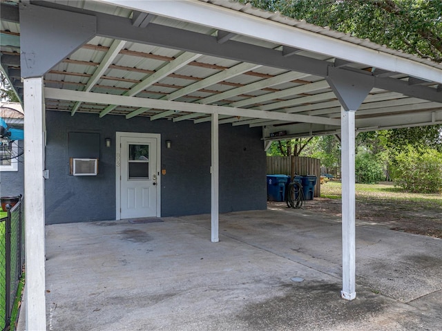 803 7th St NE, Fort Meade, FL 33841 - view of patio / terrace with a carport