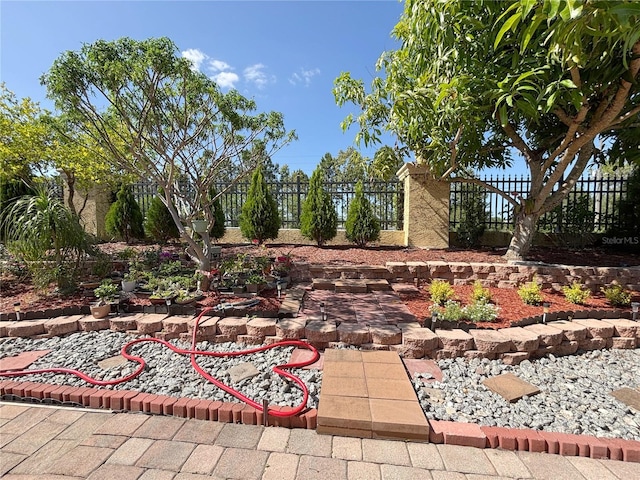 4480 Turnberry Ln, Lake Wales, FL 33859 - view of patio featuring a fenced backyard