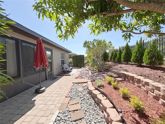 4480 Turnberry Ln, Lake Wales, FL 33859 - view of patio featuring fence