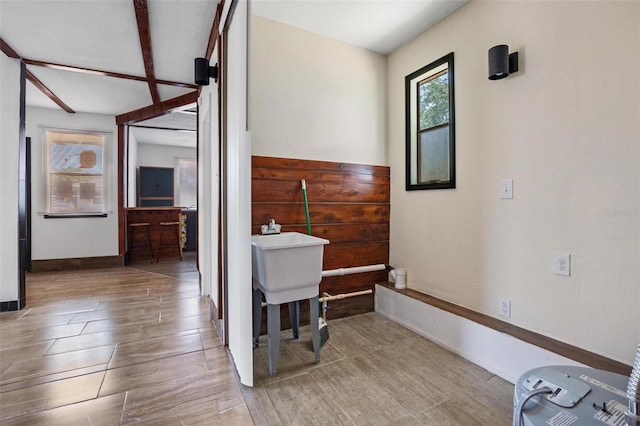 305 Armour Ave, Auburndale, FL 33823 - corridor with baseboards