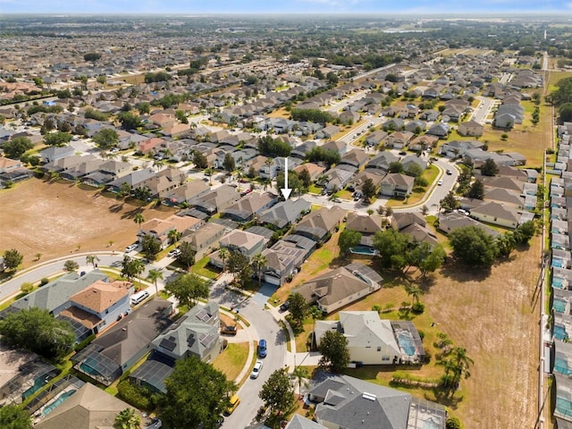 135 Minniehaha Cir, Haines City, FL 33844 - aerial view of property and surrounding area featuring nearby suburban area