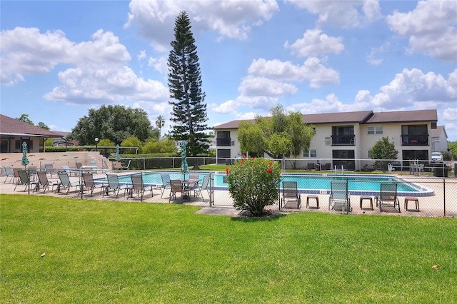 view of community pool