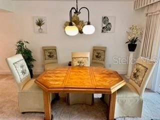 133 Palm View Ct Unit 3513/4, Haines City, FL 33844 - dining room with carpet flooring