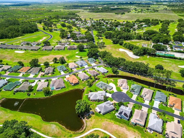 4005 Carter Creek Dr, Avon Park, FL 33825 - aerial view of property's location with a large body of water and nearby suburban area