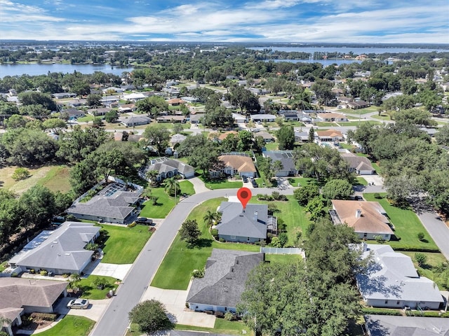 109 Lake Mariam Way, Winter Haven, FL 33884 - aerial overview of property's location featuring nearby suburban area and a nearby body of water