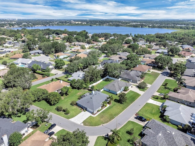 109 Lake Mariam Way, Winter Haven, FL 33884 - aerial overview of property's location with nearby suburban area and a large body of water