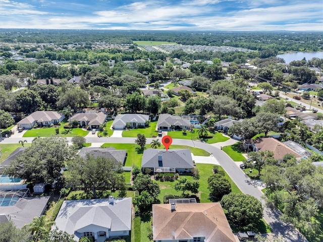 109 Lake Mariam Way, Winter Haven, FL 33884 - aerial view of residential area with a large body of water