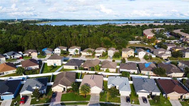 3828 Eloise Estates Ct, Winter Haven, FL 33881 - aerial perspective of suburban area with a nearby body of water