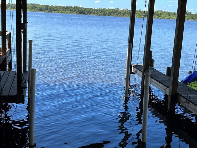 9402 Cat Track Trl, Lake Wales, FL 33898 - dock area with a water view