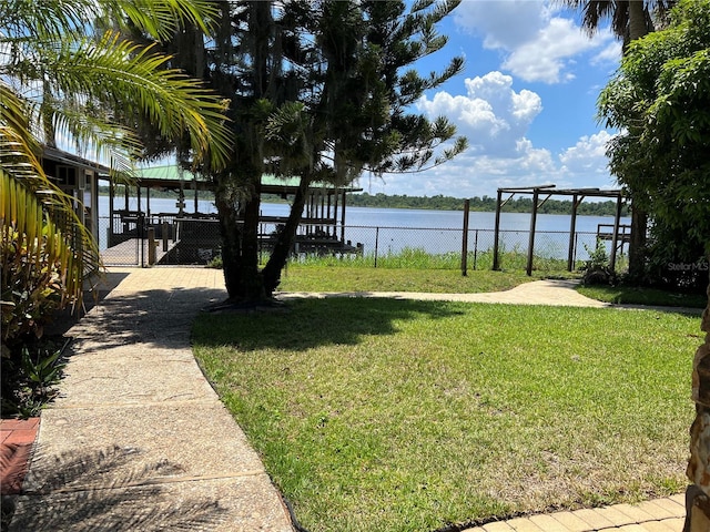 9402 Cat Track Trl, Lake Wales, FL 33898 - view of yard with a water view