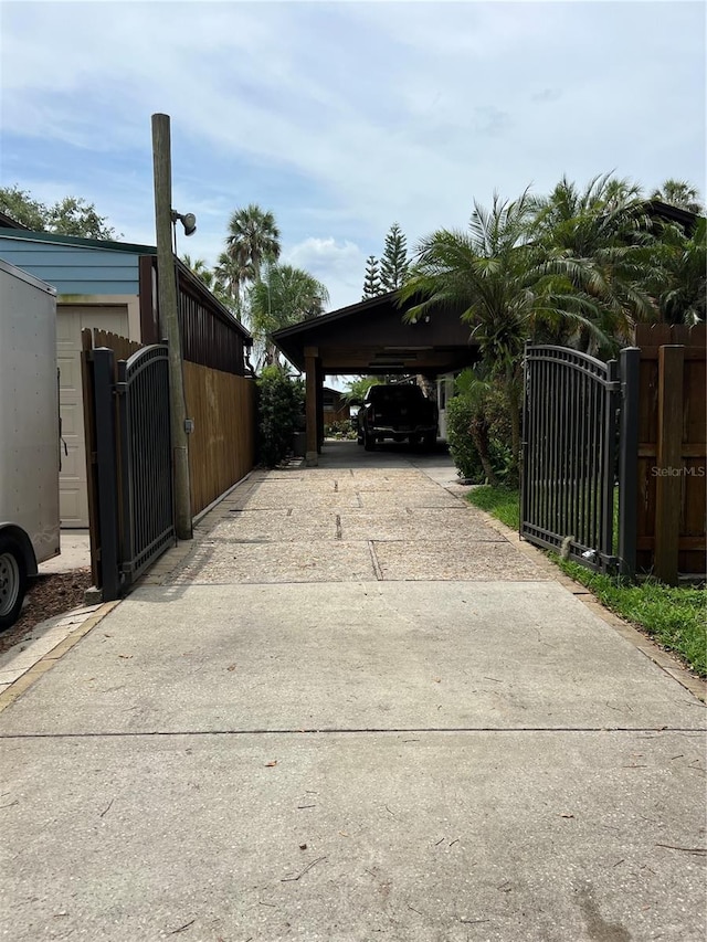 9402 Cat Track Trl, Lake Wales, FL 33898 - view of gate