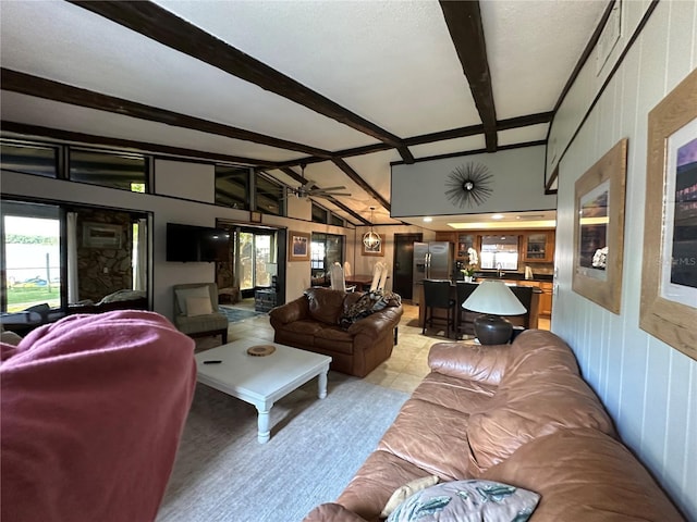 9402 Cat Track Trl, Lake Wales, FL 33898 - living area with ceiling fan