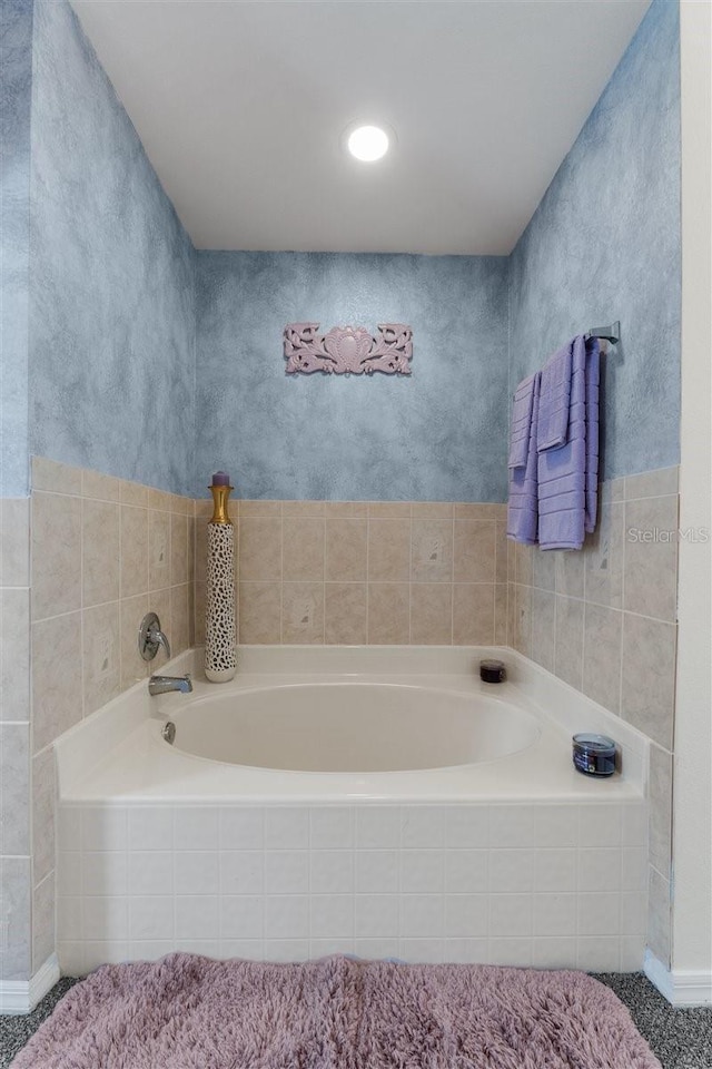 1800 Emily Dr, Winter Haven, FL 33884 - full bathroom featuring a garden tub