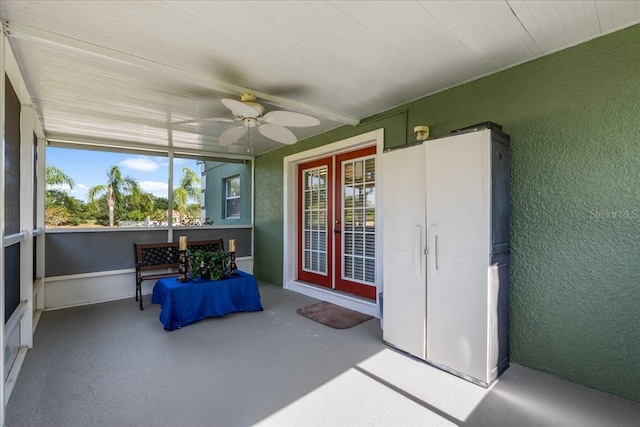 1800 Emily Dr, Winter Haven, FL 33884 - sunroom / solarium with ceiling fan and healthy amount of natural light