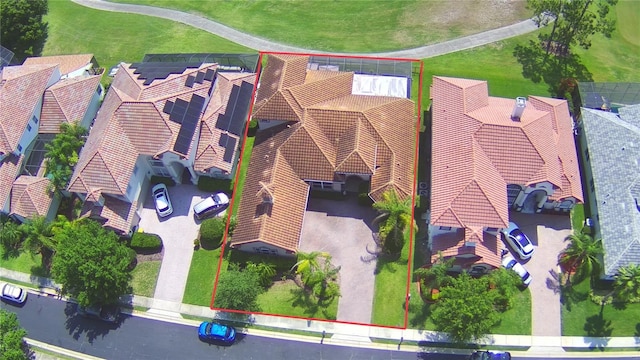 2340 Pinehurst Ct, Davenport, FL 33837 - aerial view of property's location with property boundaries highlighted