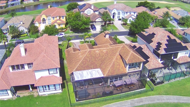 2340 Pinehurst Ct, Davenport, FL 33837 - aerial view of residential area with a nearby body of water and a golf course