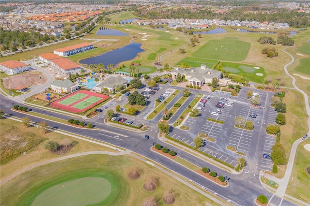 2340 Pinehurst Ct, Davenport, FL 33837 - drone / aerial view of a large body of water and a golf club