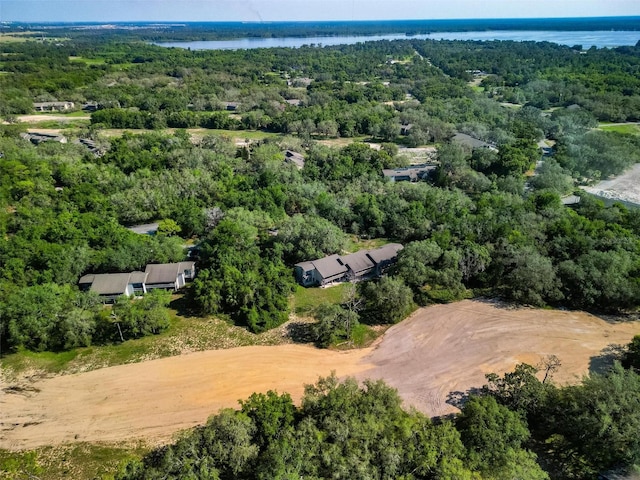 713 Olde Camelot Cir Unit 3303-4, Haines City, FL 33844 - drone / aerial view of a heavily wooded area and a large body of water
