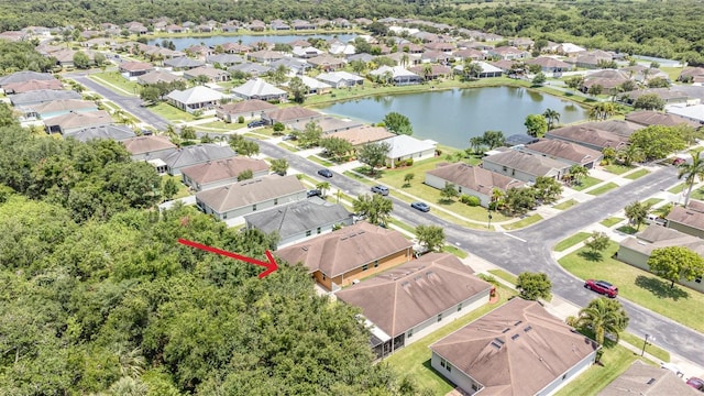 122 Port Royal Ct, Sebastian, FL 32958 - aerial perspective of suburban area with a nearby body of water