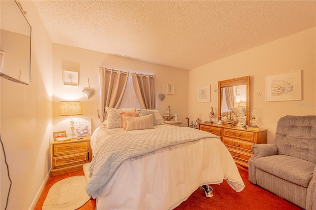 40 Westridge Rd, Davenport, FL 33837 - bedroom featuring carpet floors, a textured ceiling, and baseboards