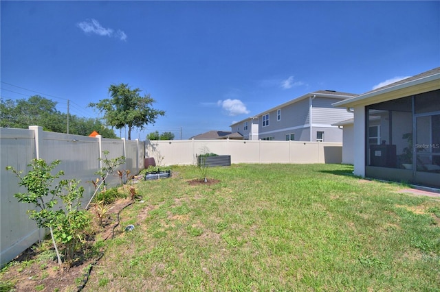 1100 Sugarwood St, Davenport, FL 33837 - view of yard with a sunroom
