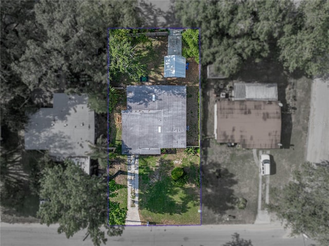 1140 W Seminole Trl, Bartow, FL 33830 - aerial view of property and surrounding area with property boundaries highlighted