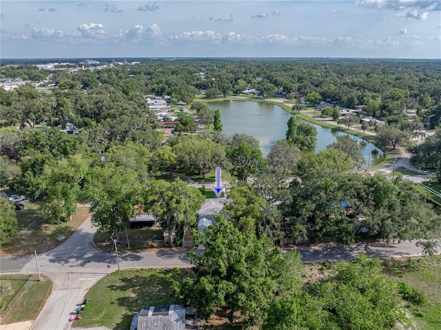 1140 W Seminole Trl, Bartow, FL 33830 - aerial view of property and surrounding area featuring a large body of water and a forest