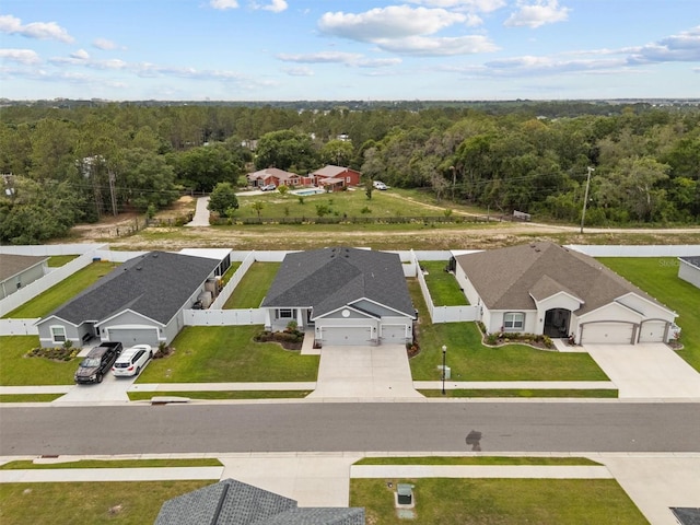 1081 Sandpiper Loop, Winter Haven, FL 33881 - view from above of property featuring a forest
