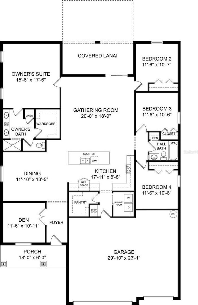 1081 Sandpiper Loop, Winter Haven, FL 33881 - room layout