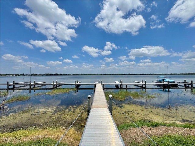 254 Winter Ridge Blvd Unit 254, Winter Haven, FL 33881 - dock area featuring a water view