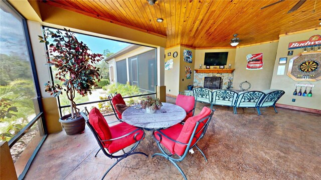 540 Phillips Rd, Sebring, FL 33875 - view of sunroom